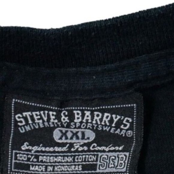 Steve & Barrys Play Or Die, Las Vegas Nevada, Skull Black Jack Tee Shirt Sz XXL - Picture 4 of 5